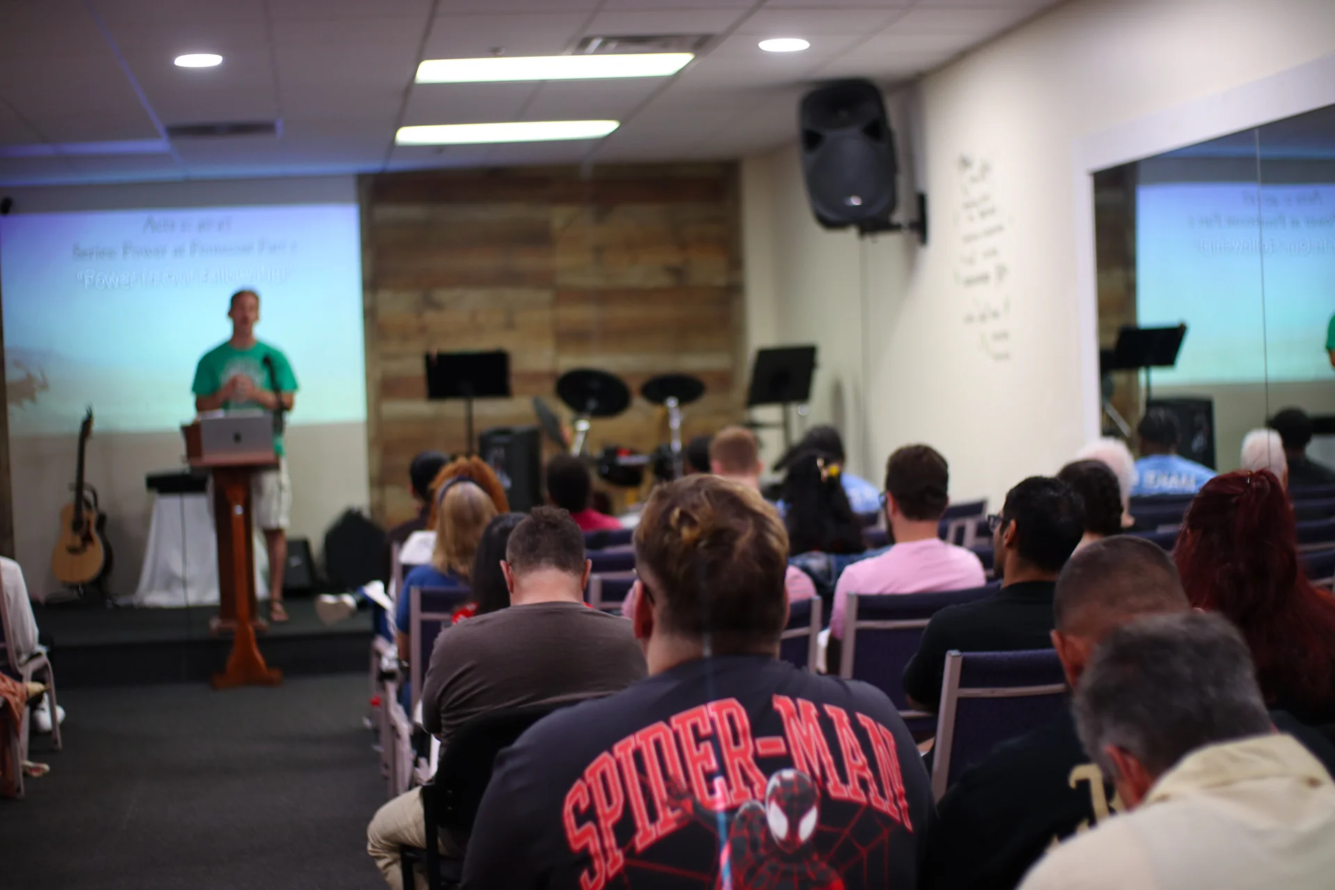 Community serving together at Matheteuo Ministries